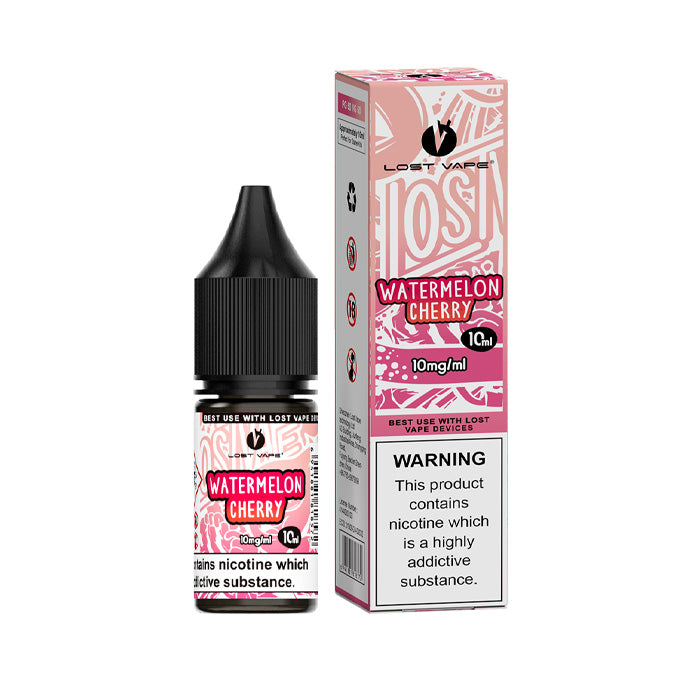 Watermelon Cherry Nic Salt E-Liquid by Lost Vape