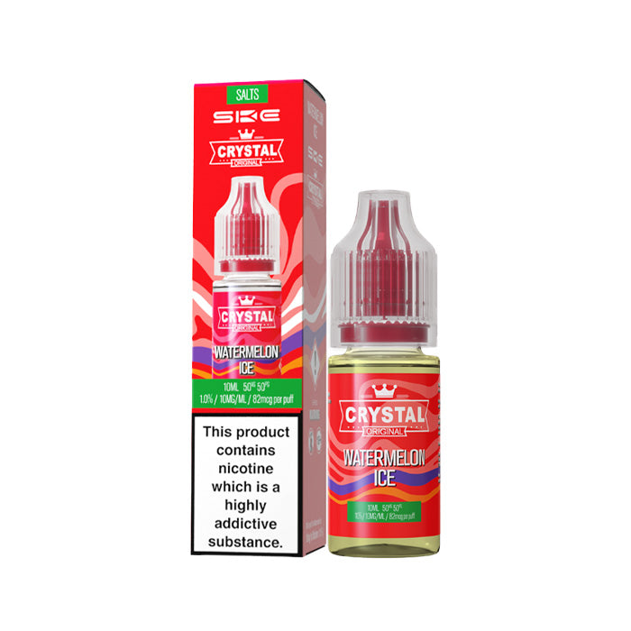 Watermelon Ice 10ml Nic Salt E-Liquid by SKE Crystal