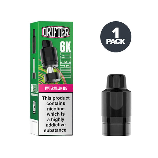 Watermelon Ice Drifter 6K Pre-filled Pod and Box