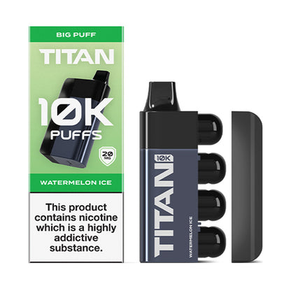 Watermelon Ice Titan 10K Disposable Vape by Gold Bar