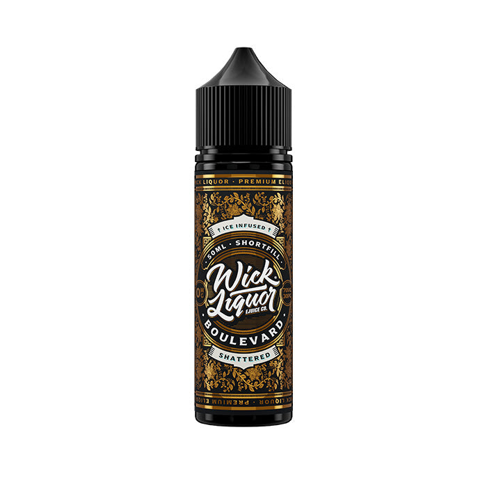 Wick Liquor 50ml E-Liquid Boulevard Shattered