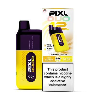 Yellow Edition PIXL Duo 12 Disposable Vape Kit