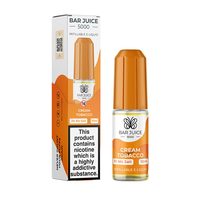 Bar Juice10ml Cream Tobacco