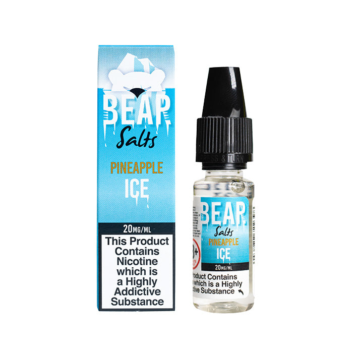 Bear Salts Pineapple Ice 10ml Nic Salt with Box