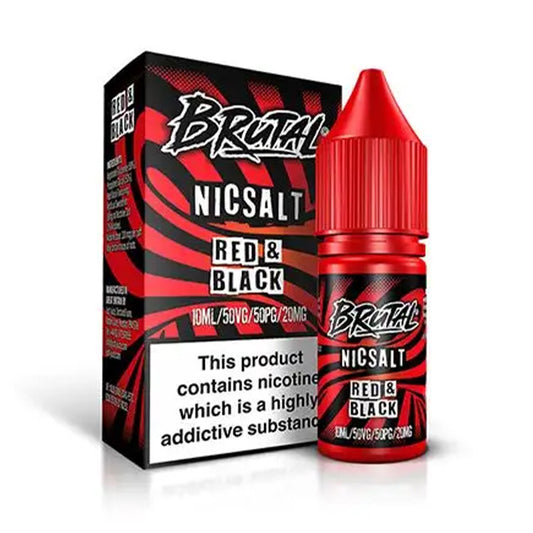 Brutal 10ml Nic Salt Red Black