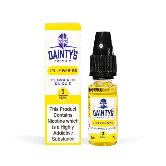 Daintys 10ml E-Liquid Jelly Babies