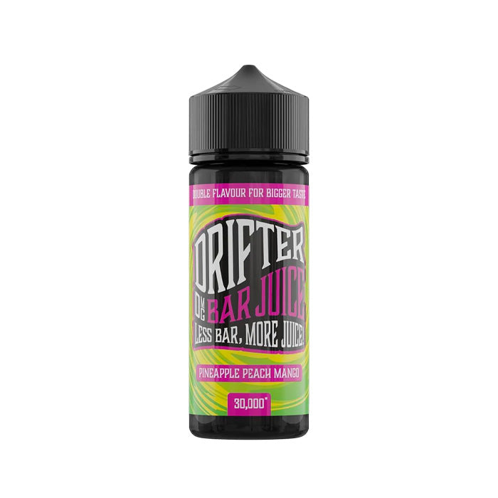 Drifter Bar Juice 100ml Shortfill E-Liquid Pineapple Peach Mango