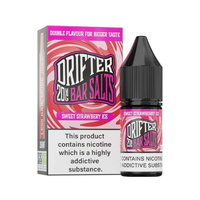 Drifter Bar Salts 10ml E-Liquid Sweet Strawberry Ice