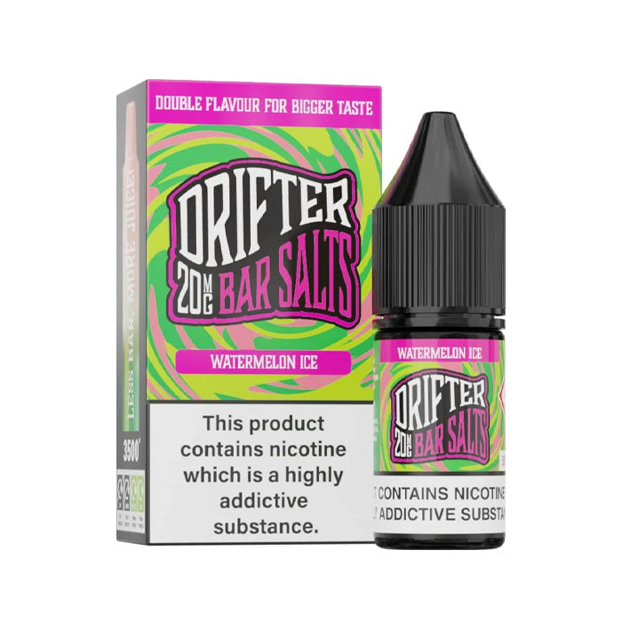 Drifter Bar Salts 10ml E-Liquid Watermelon Ice