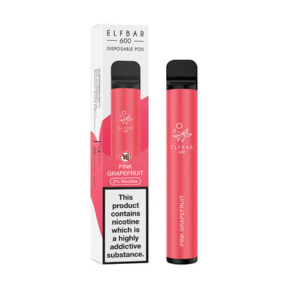 Elf Bar 600 Disposable Pink Grapefruit