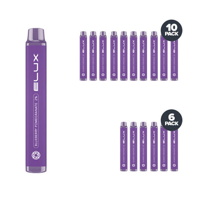 Elux Disposable Pod Device Blueberry Pomegranate