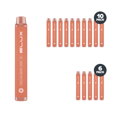 Elux Disposable Pod Device Peach Blueberry Candy