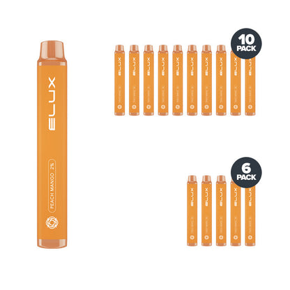 Elux Disposable Pod Device Peach Mango