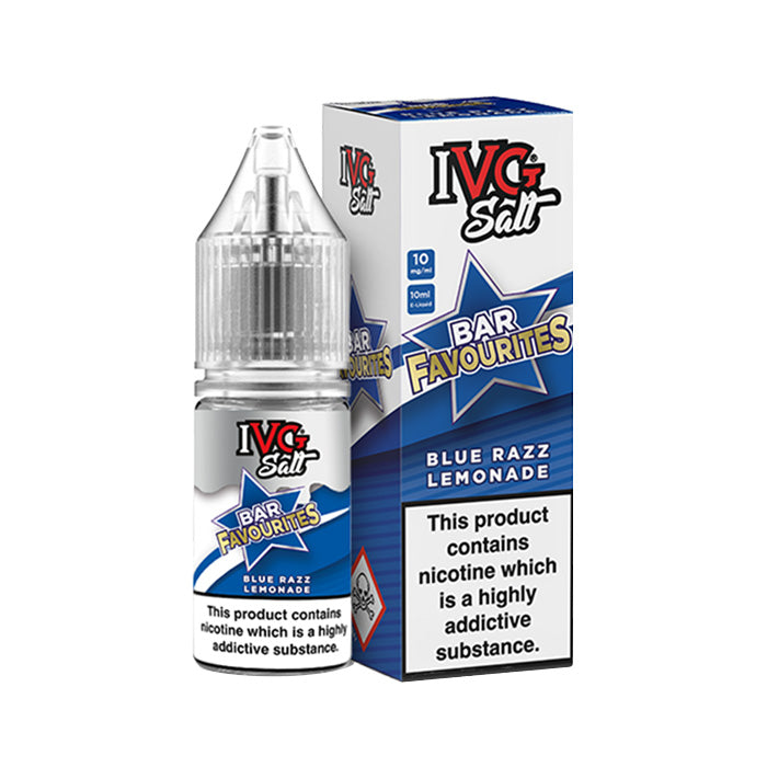 IVG Bar Favourites 10ml Nic Salt Blue Razz Lemonade