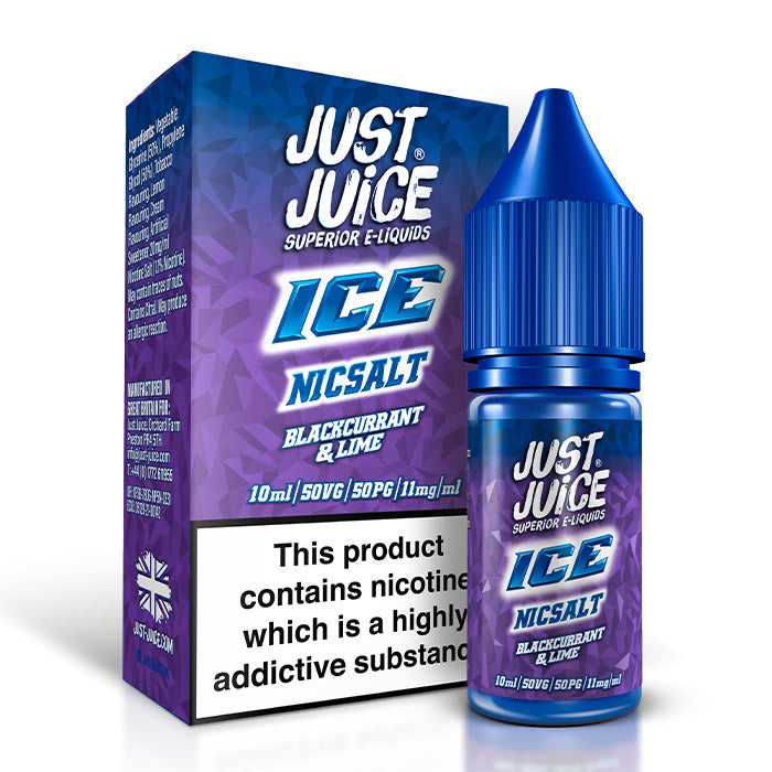 Just Juice Salt 10ml Blackcurrant Lime