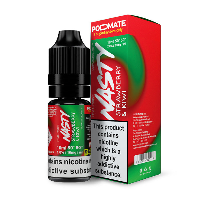 Nasty Juice PodMate 10ml E-Liquid Strawberry Kiwi