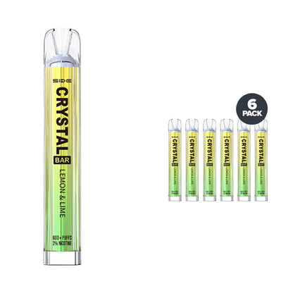 SKE Crystal Bar Disposable Lemon Lime