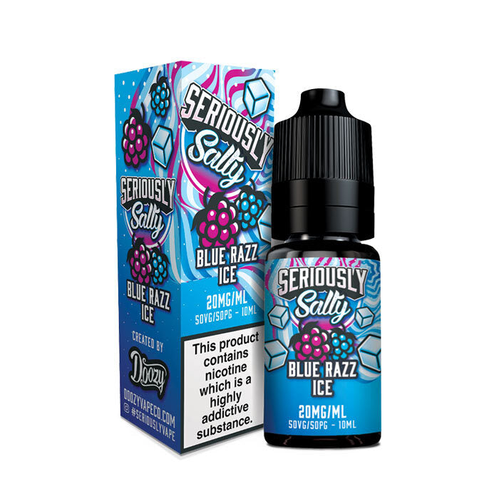 Seriously Salty 10ml Blue Razz Ice