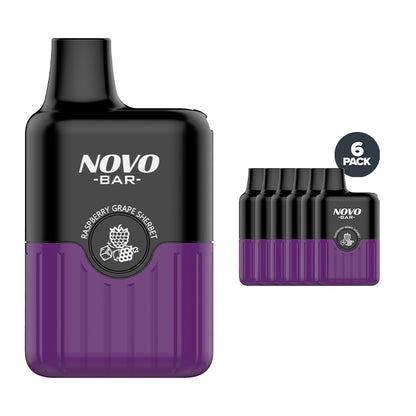 Smok Novo Bar B600 Raspberry Grape Sherbet