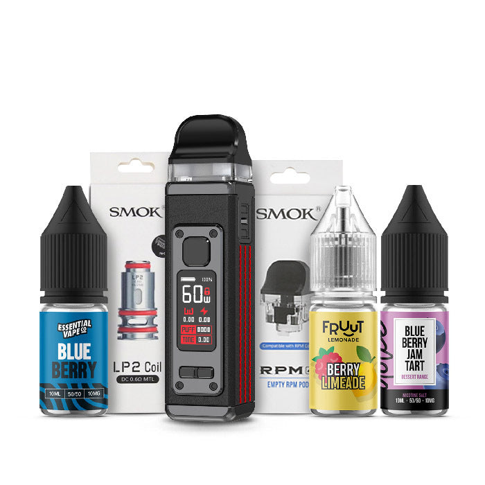 Smok RPM 4 Kit Bundle Black Leather