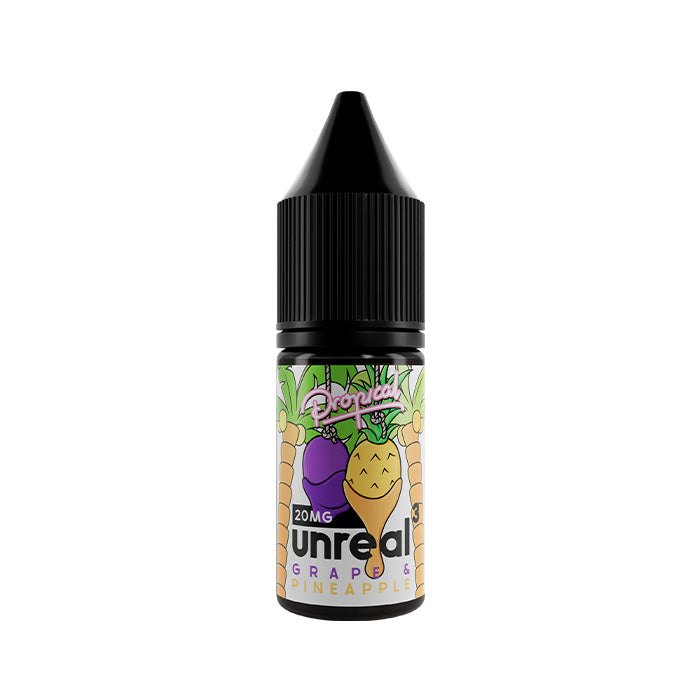 Unreal 3 Grape Pineapple 10ml Nic Salt E-Liquid