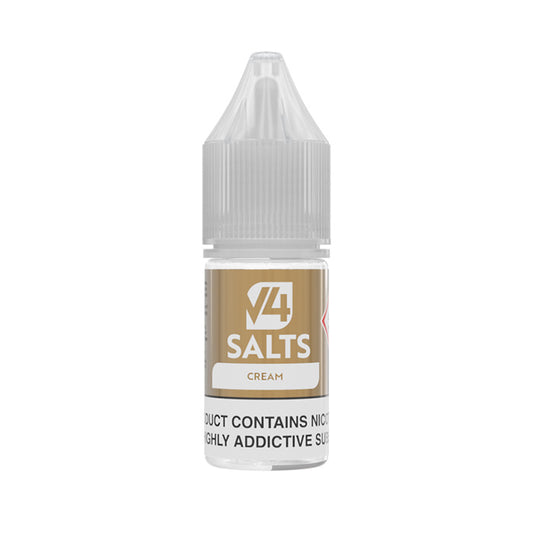 V4 10ml Nic Salt E-Liquid Cream