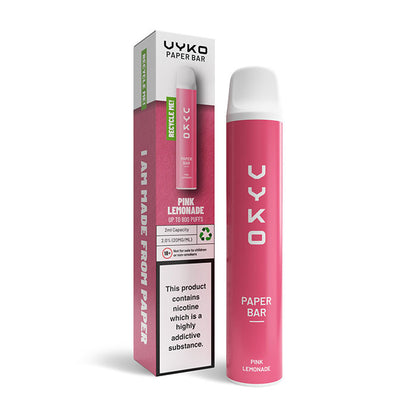 VYKO Paper Bar Box Pink Lemonade