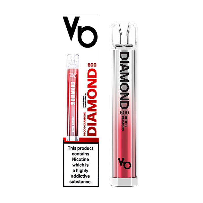 Vapes Bars Diamond Bar 600 Disposable Blood Diamond