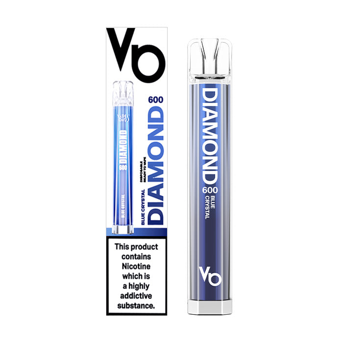 Vapes Bars Diamond Bar 600 Disposable Blue Crystal