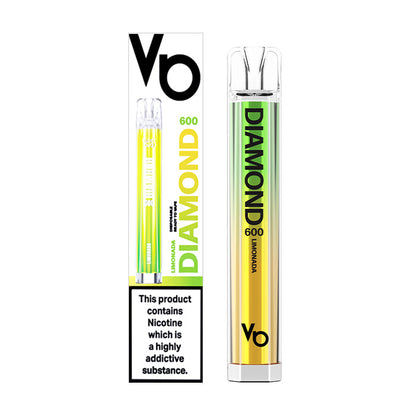 Vapes Bars Diamond Bar 600 Disposable Limonada