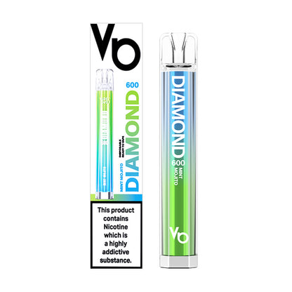 Vapes Bars Diamond Bar 600 Disposable Mint Mojito