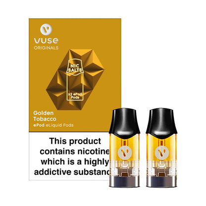 Vuse ePod Pods Golden Tobacco