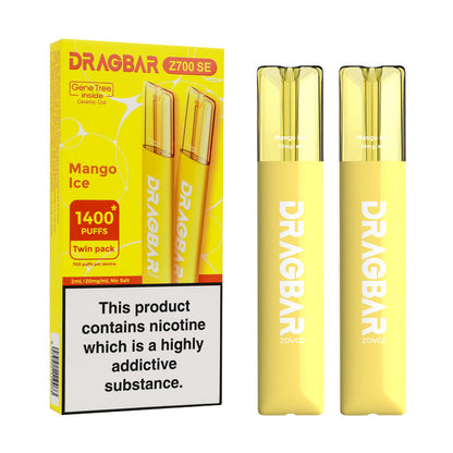 Zovoo Dragbar Z700 SE Disposable Mango Ice