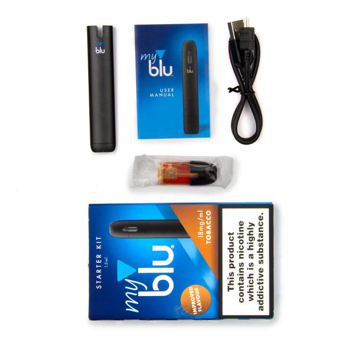 myBlu starter kit contents