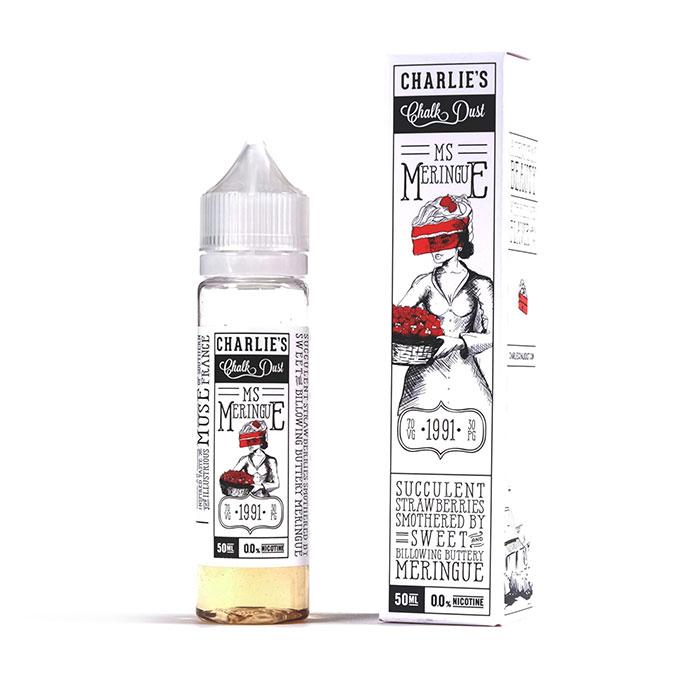 Charlie's Chalk Dust - Ms Meringue 50ml Short Fill E-Liquid