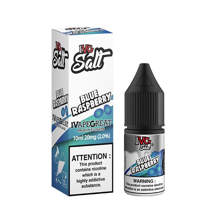 IVG Nic Salt Blue Raspberry 10ml E-Liquid