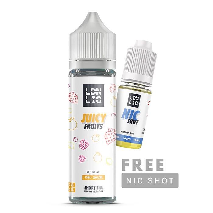 LDN LIQ Juicy Fruits 50ml Short Fill E-Liquid