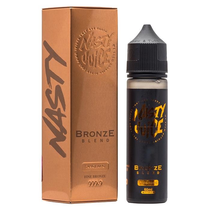 nasty juice e liquidnasty tobacco bronze blend 50ml short fill e liquid 859549