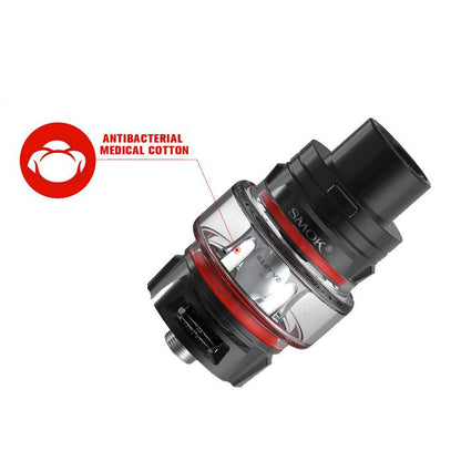 Smok - TFV8 Baby V2 Mesh Tank - Black - Coils use Antibacterial Cotton