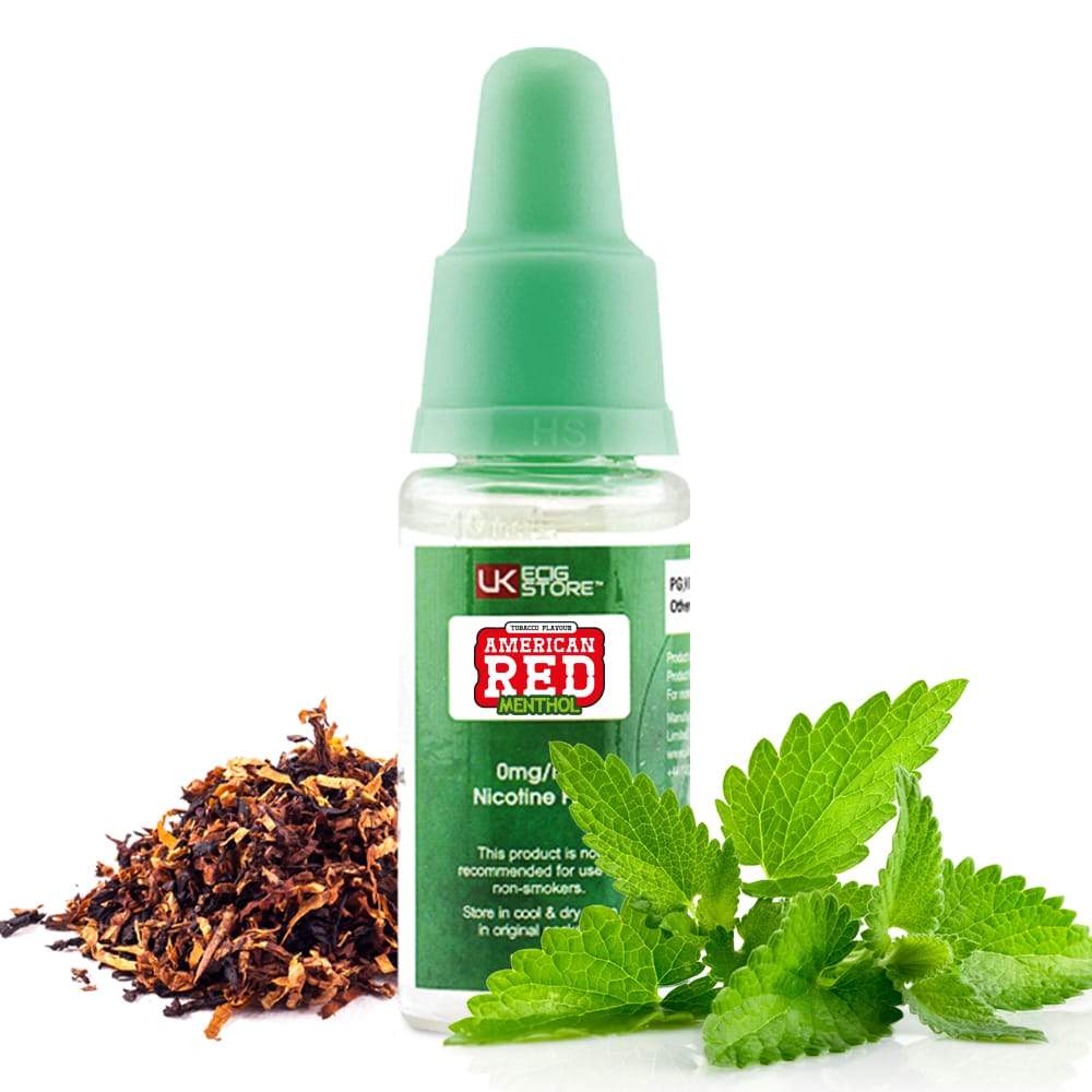 UK Ecig Store TPD American Red Menthol E-Liquid