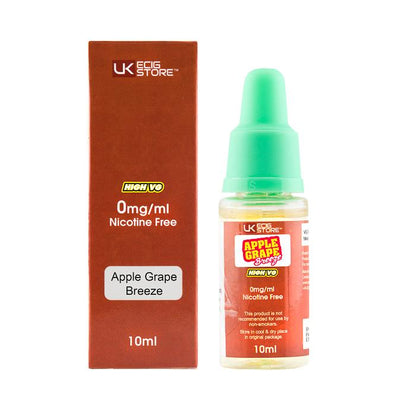 UK ECig Store TPD Apple Grape Breeze High VG E-Liquid