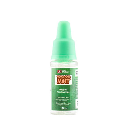 UK Ecig Store TPD Tobacco Mint E-Liquid - bottle