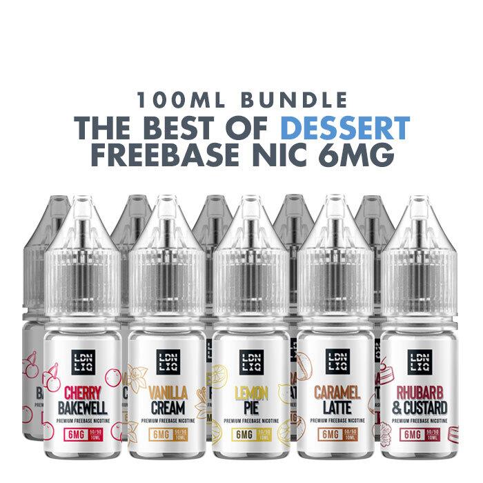 Best Dessert E-Liquids 10 x 10ml Bundle - 6mg