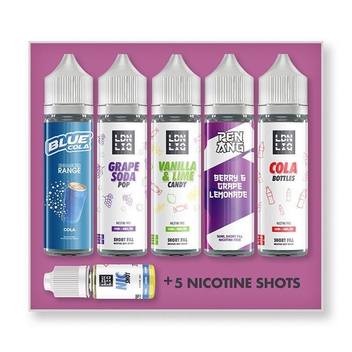 The Sweet E-Liquid Juice Pack - 250ml Bundle